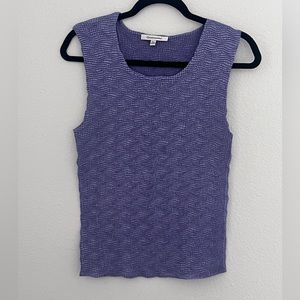 Quintessential Purple Popcorn Tank Top Size X Large